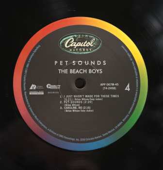 2LP The Beach Boys: Pet Sounds LTD 637129