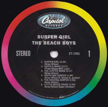 LP The Beach Boys: Surfer Girl 571528