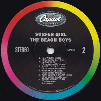 LP The Beach Boys: Surfer Girl 571528