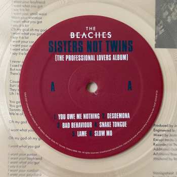 LP The Beaches: Sisters Not Twins (The Professional Lovers Album) CLR 347850