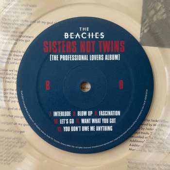 LP The Beaches: Sisters Not Twins (The Professional Lovers Album) CLR 347850