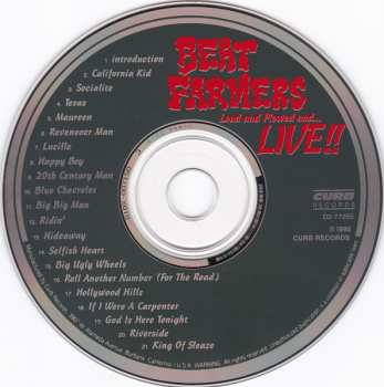 CD The Beat Farmers: Loud And Plowed And...Live!! 623792