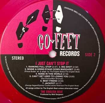 LP The Beat: I Just Can't Stop It CLR | LTD 605781