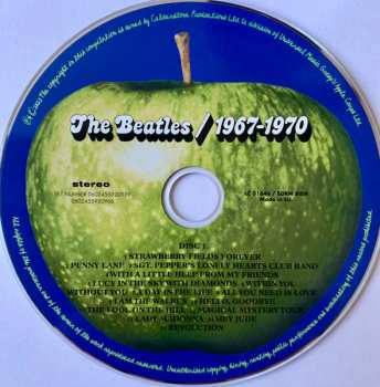 4CD/Box Set The Beatles: 1962-1966 / 1967-1970 LTD 610312