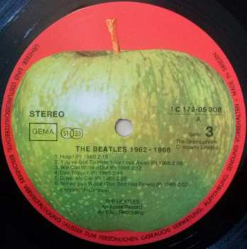 2LP The Beatles: 1962-1966 (2xLP) 189580