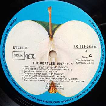 2LP The Beatles: 1967-1970 677901