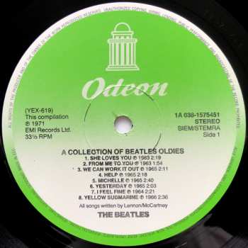 LP The Beatles: A Collection Of Beatles Oldies 655642