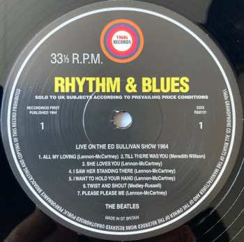 LP The Beatles: Ed Sullivan Show 1964 645556