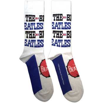 Merch The Beatles: The Beatles  Ankle Socks: Budokan Poster & Drum Logo