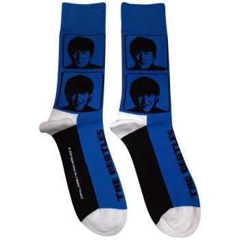 Merch The Beatles: The Beatles Unisex Ankle Socks: Hard Day's Night Headshots (uk Size 7 - 11) 42 - 47