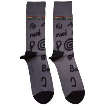 Merch The Beatles: The Beatles  Ankle Socks: Magical Mystery Tour All You Need Is Love