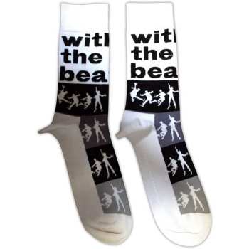 Merch The Beatles: Kotníkové Ponožky With Silhouette Stripes