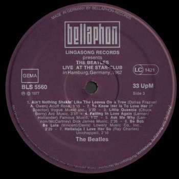 2LP The Beatles: Live! At The Star-Club In Hamburg, Germany; 1962 652754