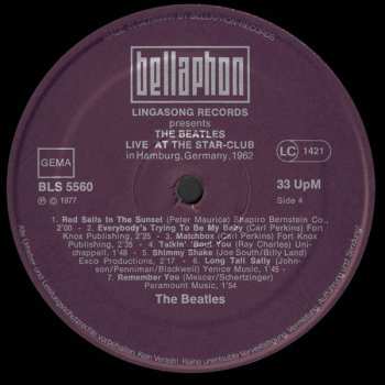 2LP The Beatles: Live! At The Star-Club In Hamburg, Germany; 1962 652754