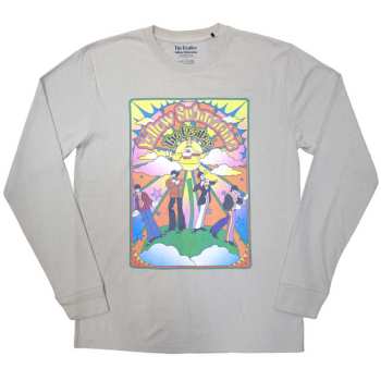 Merch The Beatles: Long Sleeve Tričko Yellow Submarine Tracklist