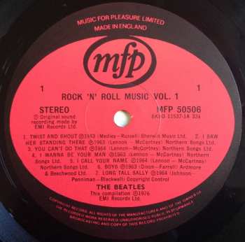 LP The Beatles: Rock 'N' Roll Music Vol. 1 548421