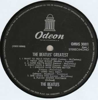 LP The Beatles: Beatles' Greatest 644807