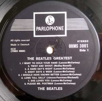 LP The Beatles: Beatles' Greatest 649155