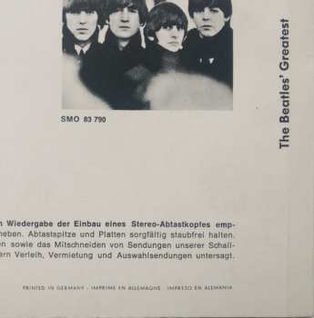 LP The Beatles: The Beatles' Greatest 652763