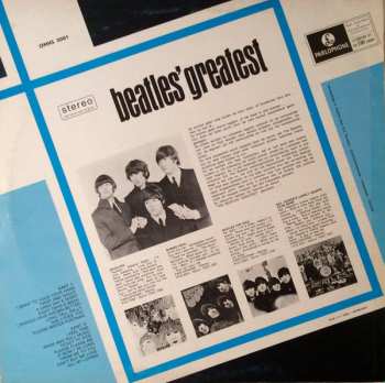 LP The Beatles: Beatles' Greatest 655991