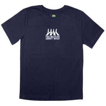 Merch The Beatles: Tričko Mini Abbey Road Crossing Silhouette