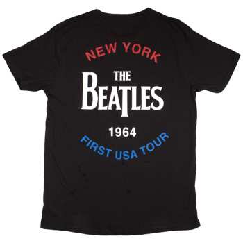 Merch The Beatles: The Beatles Unisex T-shirt: New York 1964 (back Print) (small) S