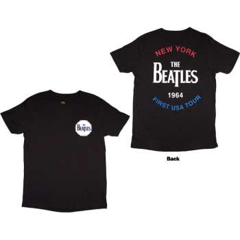 Merch The Beatles: The Beatles Unisex T-shirt: New York 1964 (back Print) (small) S