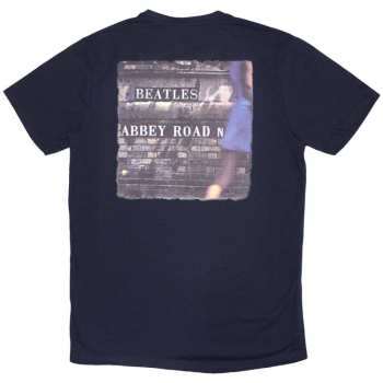 Merch The Beatles: The Beatles Unisex T-shirt: Vintage Abbey Road (back Print) (small) S