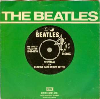 Album The Beatles: Yesterday c/w I Should Have Known Better