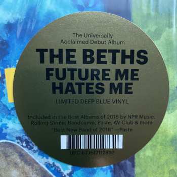 LP The Beths: Future Me Hates Me CLR | LTD 589556