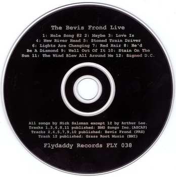 CD The Bevis Frond: Live At The Great American Music Hall, San Francisco 645161