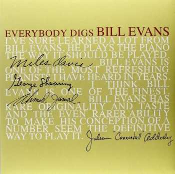 LP The Bill Evans Trio: Everybody Digs Bill Evans 325586