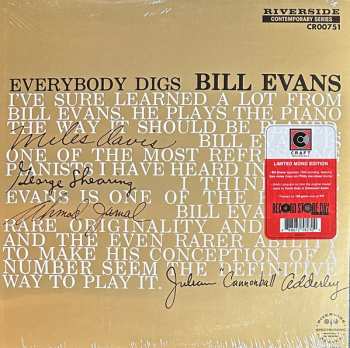 LP The Bill Evans Trio: Everybody Digs Bill Evans LTD 560063