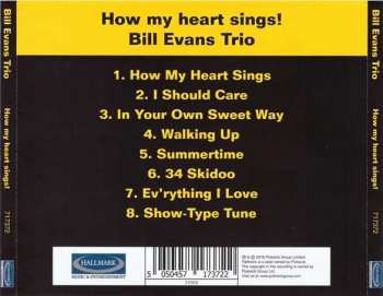 CD The Bill Evans Trio: How My Heart Sings! 369661