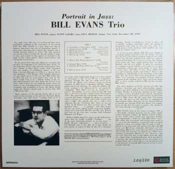 LP The Bill Evans Trio: Portrait in Jazz CLR | NUM 589782