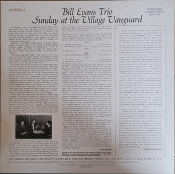 2LP The Bill Evans Trio: Sunday At The Village Vanguard LTD | NUM 624713