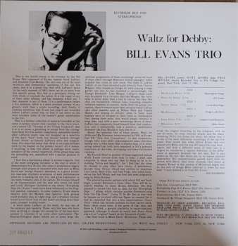 2LP The Bill Evans Trio: Waltz For Debby LTD | NUM 608669