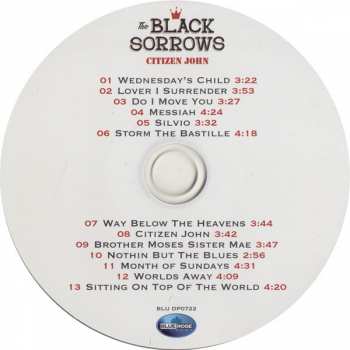 CD The Black Sorrows: Citizen John DIGI 279191