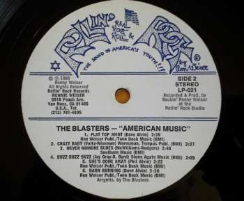 LP The Blasters: American Music LTD 643894