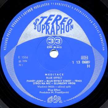 LP The Blue Effect: Meditace 376641