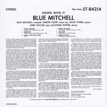 CD The Blue Mitchell Quintet: Down With It! LTD 590811