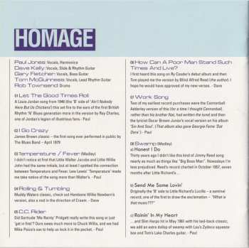 CD The Blues Band: Homage 344206