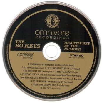 CD The Bo-Keys: Heartaches By The Number 588977