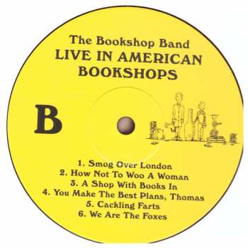 LP The Bookshop Band: Live In American Bookshops LTD 418556