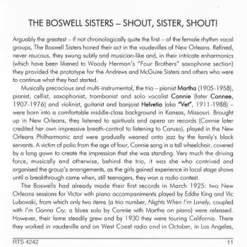 2CD The Boswell Sisters: Shout, Sister, Shout! Their 52 Finest 1931-1936 346907