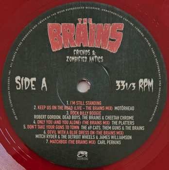 LP The Brains: Friends & Zombified Antics LTD 606803