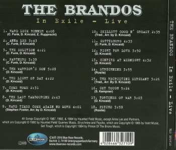 CD The Brandos: In Exile - Live 254638