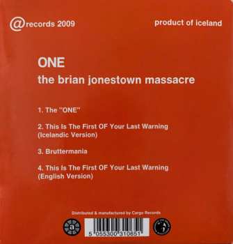 CD The Brian Jonestown Massacre: One 628767