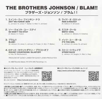 CD Brothers Johnson: Blam!! LTD 563236