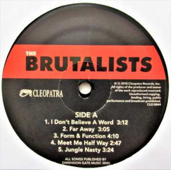 LP The Brutalists: The Brutalists LTD 582838